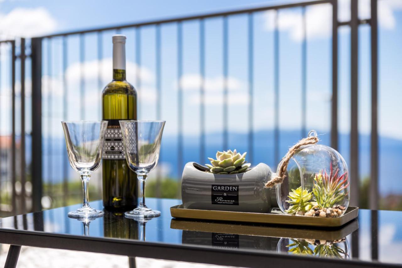 Seaview Apartment „Megan“ With Sunny Terrace Kastav Extérieur photo